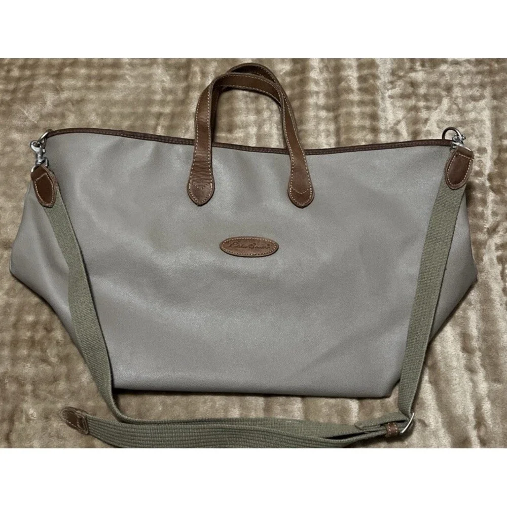 Eddie Bauer Vintage Weekender/Overnight Travel Duffel Bag 1980’s